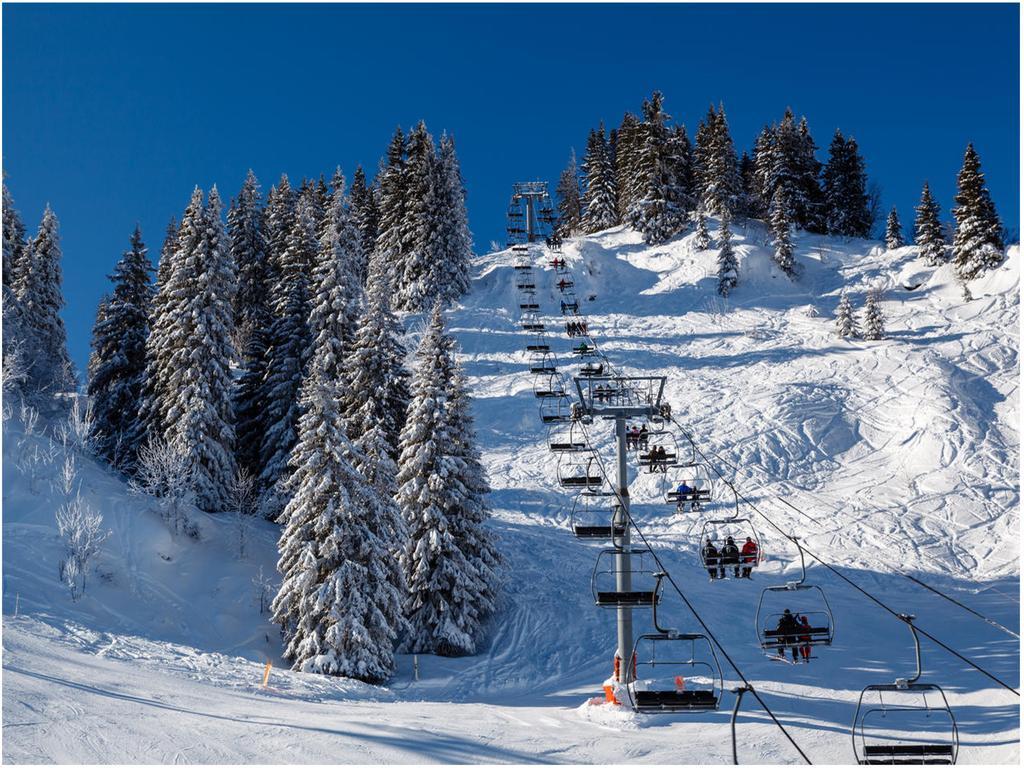 Appartement Des Cretets Megève Esterno foto