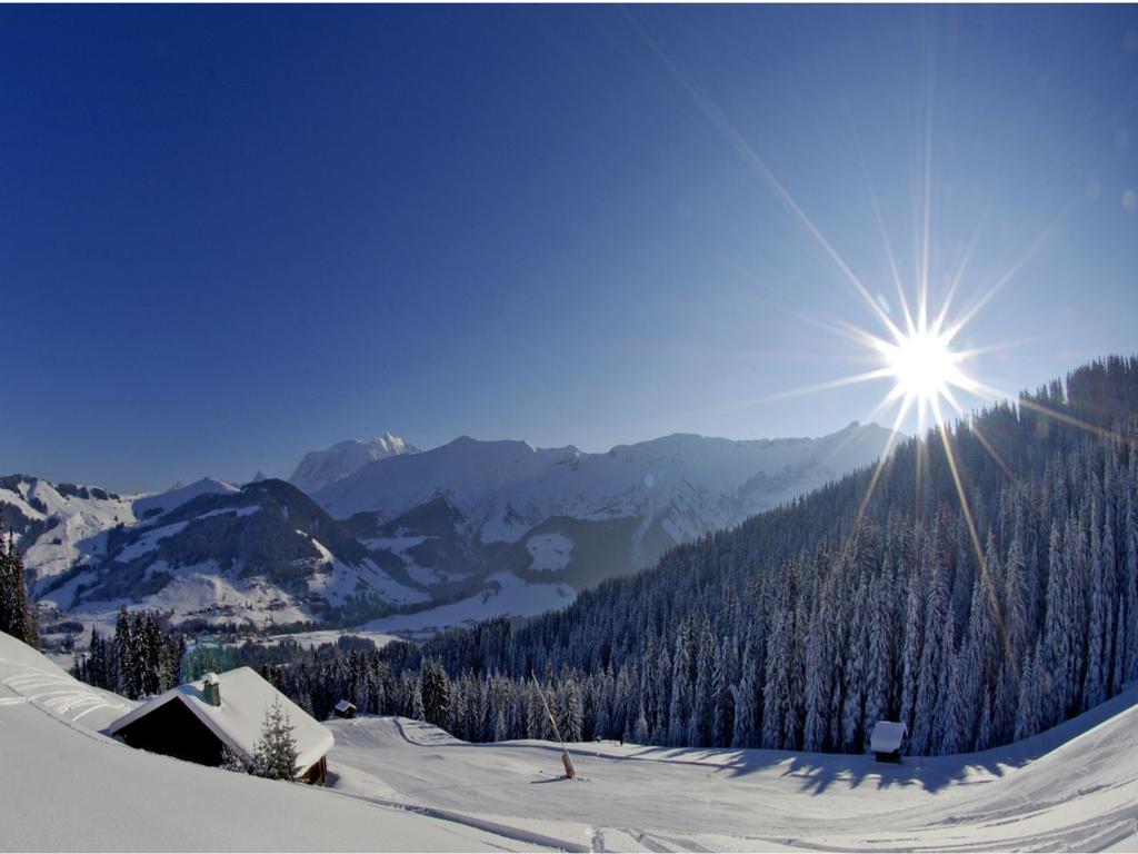 Appartement Des Cretets Megève Esterno foto